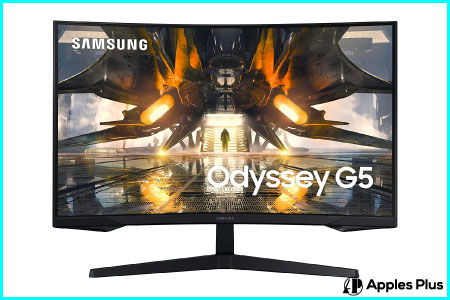 Samsung LS32AG550ENXZA 32-inch Odyssey G55A Curved Gaming Monitor