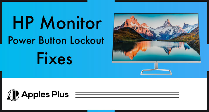 HP Monitor Power Button Lockout